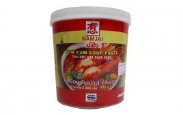 Namjai Tom Yum Soup Paste (Thai Hot And Sour Soup)  Tub  400 grams
